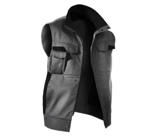 KÜBLER VITA mix Weste anthrazit/schwarz XXL - 7L48 5365-9799-XXL