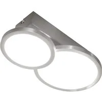 Nino Leuchten Deckenleuchte Deckenlampe 2 flammig NEO, Ein-/Ausschalter, LED, Warmweiß, Deckenleuchte