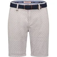 Geographical Norway Chinos Chino Shorts kurze Hose Bermuda Knielang Stoff bequem mit Gürtel short