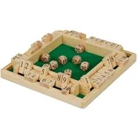 relaxdays Spiel Shut The Box 10er