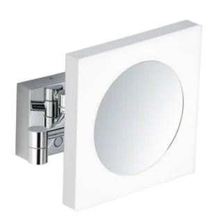 Avenarius Kosmetikspiegel Wand Direkt; eckig, LED, 5-fach, 2-armig, Serie Kosm., 9505136010 9505136010