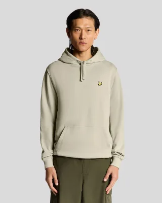 Lyle & Scott Loopback Baumwoll-Hoodie - Grau