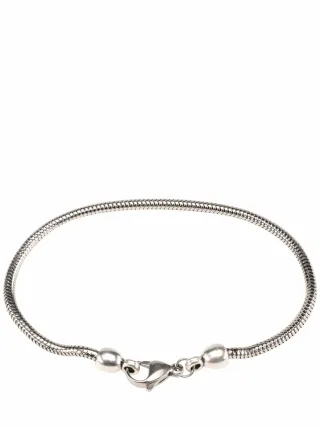 Mey & Edlich Herren Stahl-Armband Metallic Stahl, verzinnt und versilbert