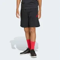 adidas Sportswear Shorts ADIDAS JUNGEN FRENCH TERRY SLOGAN KINDER aus Baumwolle und Polyester, mit weitenregulierbarem Kordelzug
