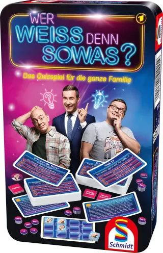 Schmidt Spiele 51441 - Wer Weiss denn sowas? [Metalldose]