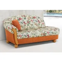 Home affaire Ottomane Milano, bequemes solitär Sofa im Landhaus-Stil, B/T/H 181/79/83cm