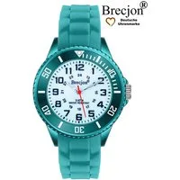 Brecjon Quarzuhr Kinder Armbanduhr glow in the dark 5ATM Silikon, kostenloser Versand