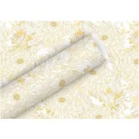 Braun+Company Atelier Geschenkpapier Braun & Company Geschenkpapier weiß gold 1,5 m x
