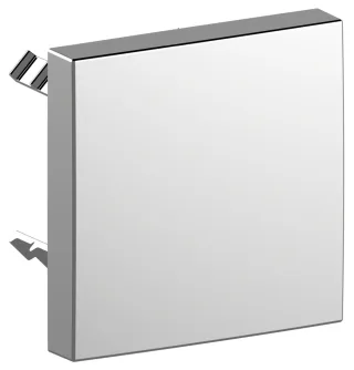 Keuco Abdeckblende Armaturenzubehör 59949, für Rohrunterbrecher, eckig, verchromt, 59949010002 59949010002