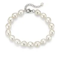 Firetti Perlenarmband Schmuck Geschenk Armschmuck Armkette Perle, Made in Germany - mit Süßwasserzuchtperle