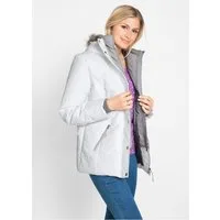 bonprix Winterjacke mit 2-in-1 Optik, mit integriertem Fleeceeinsatz, Slim fit Passform