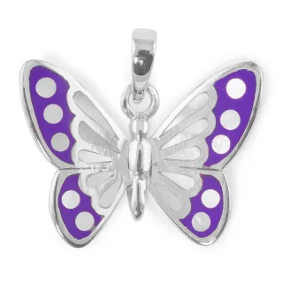 Schmetterling Anh?nger aus 925 Silber