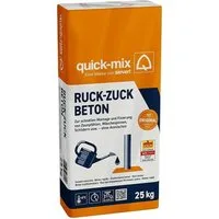 quick-mix Beton Quick Mix Ruck-Zuck 25kg Schnellbeton Fertiggemisch