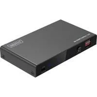 8K HDMI Splitter, 1x2 schwarz, mit Downscaler