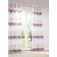 LYSEL® Vorhang Luisa Flieder (1 St), transparent, HxB 245x140cm