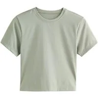 self T-Shirt Self. Figurnahes Kurzarm-Oberteil (1-tlg)