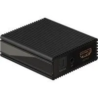 HMDI-Audio-Extractor 4K @ 60 Hz, HDMI Splitter schwarz