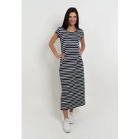 Seidel Moden Sommerkleid lang, mit Streifen-Design, MADE IN GERMANY