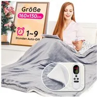 Mia&Coco Heizdecke Heizdecke mit Abschaltautomatik