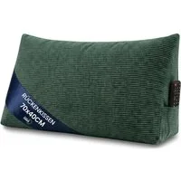 Amazinggirl Rückenkissen Keilkissen Cord Kissen 70x40 cm - Lesekissen für Bett Sofa und Couch