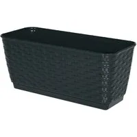 Annastore Blumenkasten Balkonkasten aus wetterfestem Kunststoff - Blumenkästen - Balkonkästen