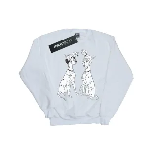 Disney - "101 Dalmatians Family" Sweatshirt für Damen (Weiß)