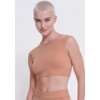 sloggi Crop-Top GO Allround One Size, geripptes Unterbrustband, atmungsaktiv, super weich