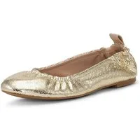 Ilse Jacobsen PANORA01 Ballerina Ballerina, flexibel, PU metallic, TPR-Sohle, modern, bequem