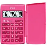 CASIO Taschenrechner Petite FX, mit Schutzklappe und großem Display