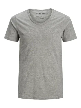 Jack & Jones - Jack & Jones 12059219 Light Grey Melange - Gr. - XL