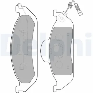 Delphi Bremsbel?ge vorne Mercedes M-Klasse W163