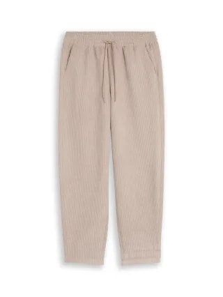 Denim Tom Tailor - Barrel Cordhose mit Kordelzug atmosphere beige - Gr. - XS
