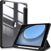 Fintie Tablet-Hülle Hybrid Hülle für 10.2 Zoll iPad 9. Gen 2021/8. Gen 2020/7. Gen 2019, mit Stifthalter - Stoßfeste Schutzhülle mit transparenter Hartschale