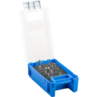 PFERD TOOLS Hartmetall Hochleistungskleinfrässtift Set MICRO 10-tlg. Schaft-Ø 3 mm Feinbearbeitung - 21901502