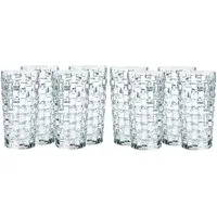 Nachtmann Longdrinkglas Nachtmann Bossa Nova Longdrink 8-er Set, Glas