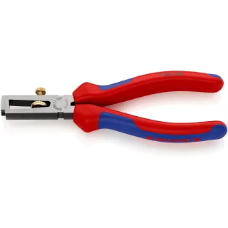 KNIPEX Abisolierzange mit Öffnungsfeder, universal - 1102160