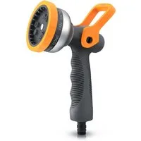 Brandson Multifunktionsbrause Garten Handbrause, 9 Sprühprofile, Spritzpistole, robuster Metallkopf, (1-St), Gartenbrause, 9 Sprühbilder, ergonomischer Griff, Gardena kompatibel