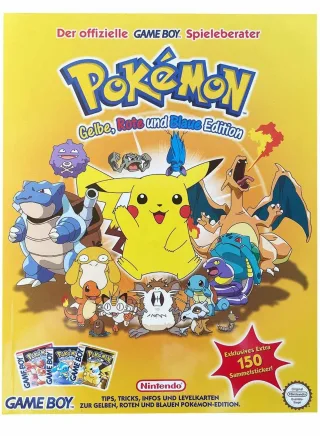 Pokemon - Lösungsbuch (rot blau gelb)