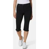GOLDNER 7/8-Caprijeans Kurzgröße: Capri-Super-Stretch-Hose Carla