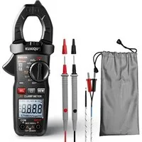 BBG Spannungsprüfer Multimeter Zangenmessgerät AC mit LED-Licht, LCD-Backlight, (NCV-Spannungserkennung und HOLD-Funktion), Präzise Messungen für Profis
