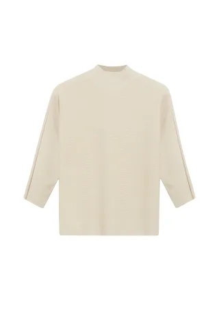 comma - Strickpullover beige - Gr. - 46
