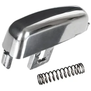 Taste / Knopf Handbremshebel Handbremse Bremse Alu Chrom Reparatur-Set 1372684936 131637351 für Opel Mokka ab 2012-