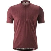 Gonso Radtrikot Adventure Jersey Halfzip M Herren Fahrradtrikot kurzarm, Rückentasche mit RV, Quick-Dry, Slim Fit