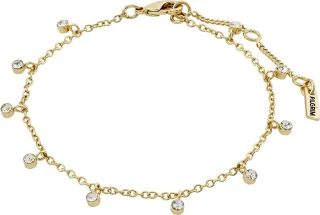 pilgrim - Kristallarmband mit mehreren Tropfen - Maja gold - Gr. - OS