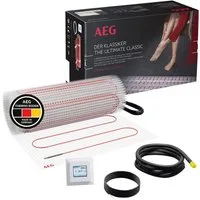 AEG Haustechnik Fußbodenheizung Basis Thermo Boden »TBS TB 160/5 Set Plus«, Elektrische Fußbodenheizung, Komplettset 5 m², 160 W/m²