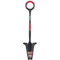 Root Slayer® Spaten 2.0 Radius Pro Wurzelspaten Mehrzweckschaufel, (Spar Set, 1-St., 1er oder 2er Pack), Multifunktionsspaten, Klinge mit Zähnen zum Schneiden der Wurzeln