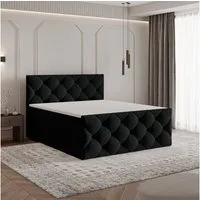 Masseno Boxbett ROVARI 180x200 cm mit Bonell Matratze und Topper