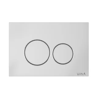 VitrA Origin WC-Betätigungsplatte für 2?Mengen?Spülung Chrom,740-2480 740-2480