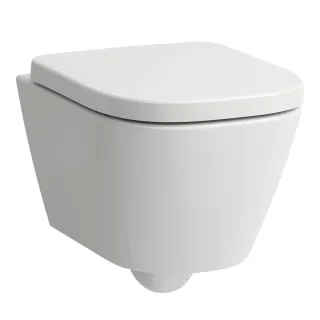 LAUFEN Set Wandtiefspül-WC + Sitz MEDA 490x360mm, Silent Flush H8661134000001