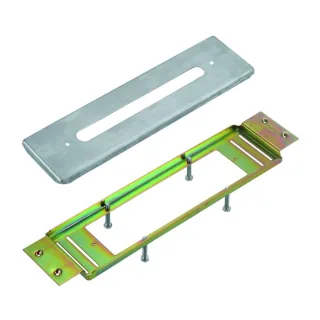 Kludi Montageplatte 761484600 Rohbau-Set für 4-Loch-Wannenarmaturen